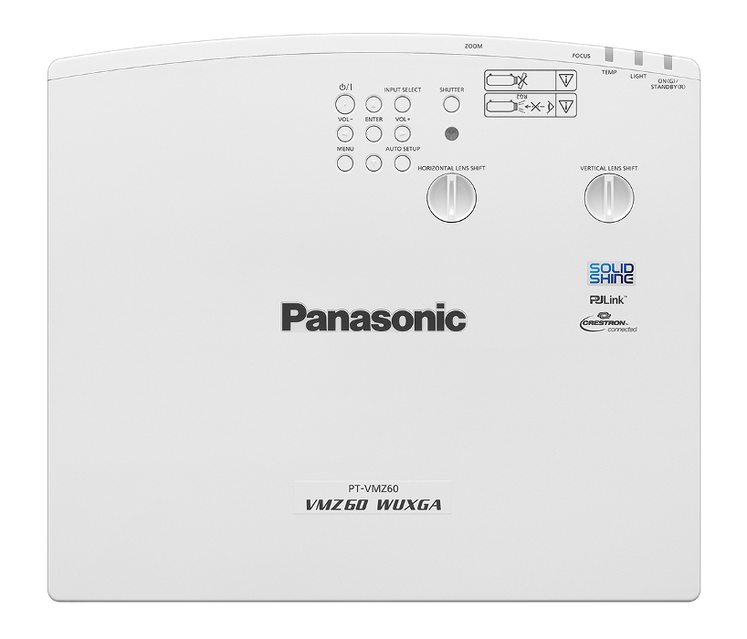 Panasonic - 【pp】 Panasonic PT-VMZ60U7 6000 Lumens WXGA LCD Projector with